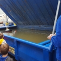 Afbeelding bij Bootje varen in een slibcontainer tijdens Delfsail 2016